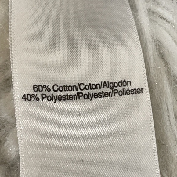 DKNY Cropped Half-Zip Army Green Hoodie Size Large - Picture 6 of 7